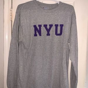 NYU collegiate long sleeve
